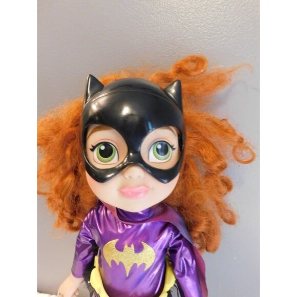 DC Superhero Girls 15" Batgirl Doll with Boots and Mask Pre-owned - Picture 2 of 4